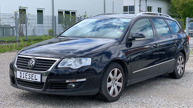 VW Passat B6 mit Motorschaden